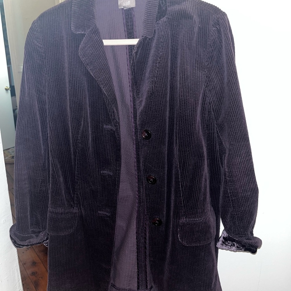 J. Jill Corduroy Jacket in purple